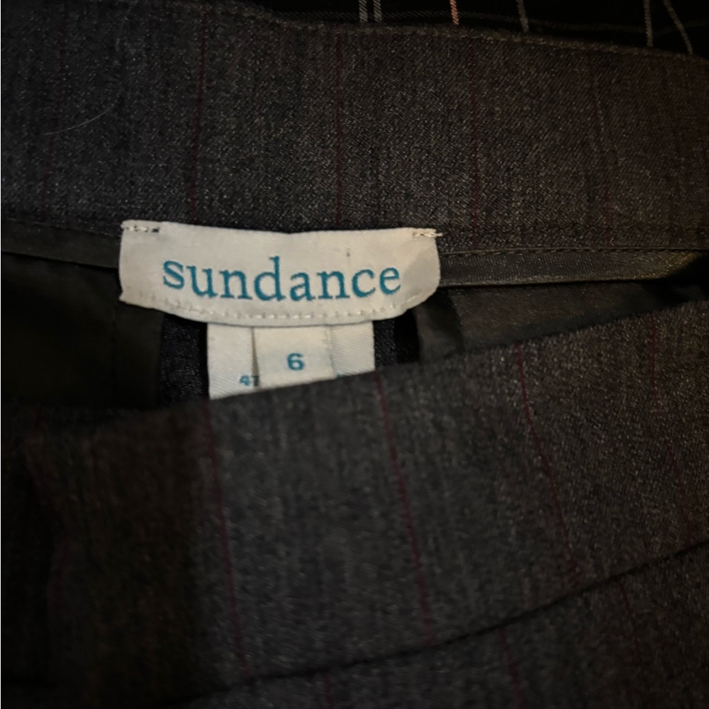 Dark Gray Sundance cuffed trousers